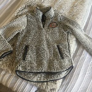 Chicago Bears fleece half zip, size medium, Like new! Worn once!!